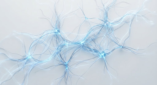 Predictive logistics AI network visualization
