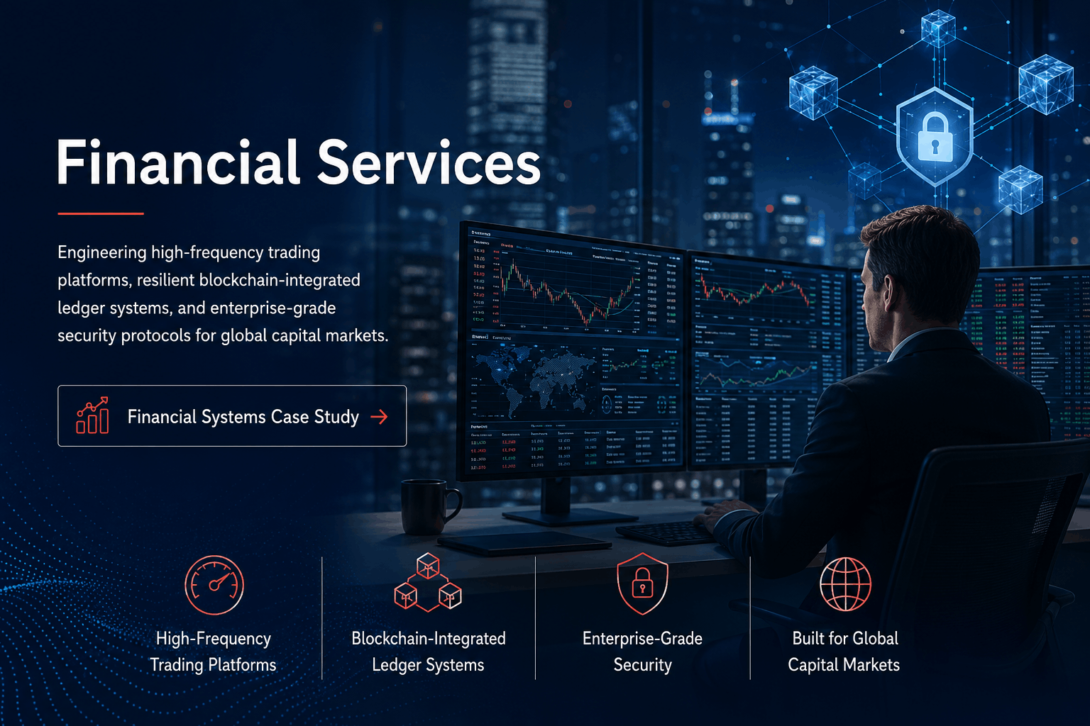Trading floor infrastructure and market data displays