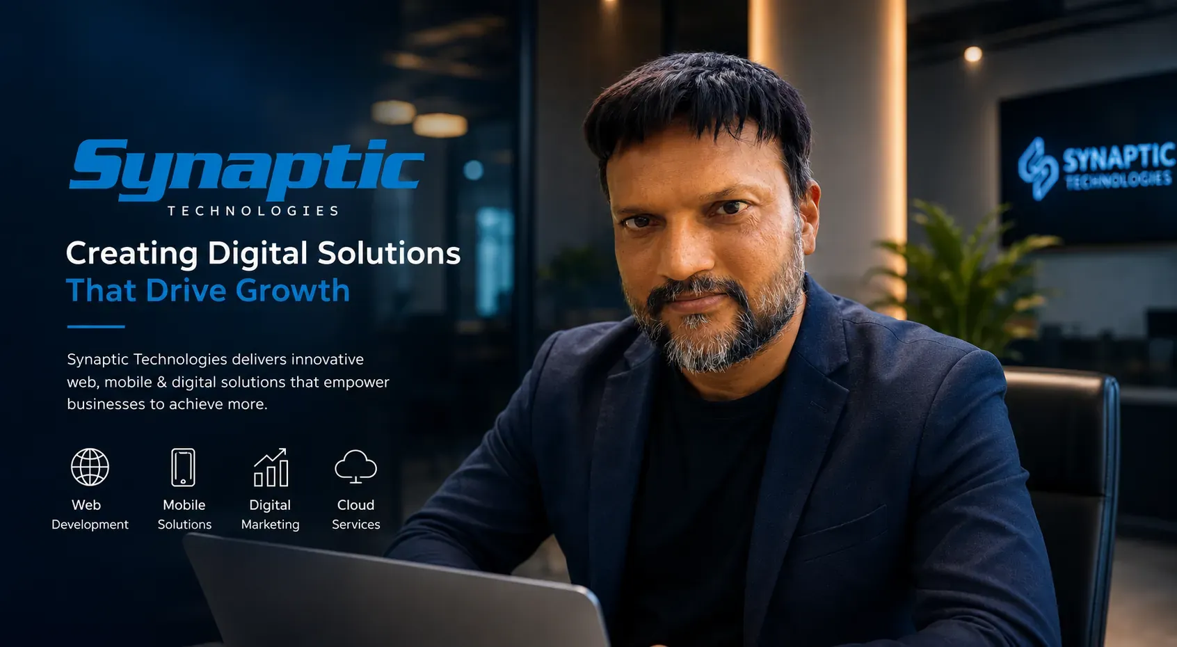Pradeep Kumar, Founder and CEO of Synaptic Technologies