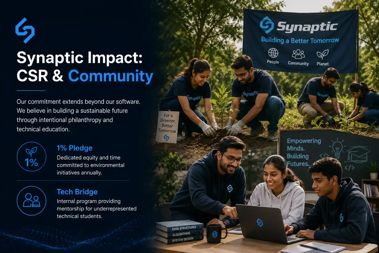 Synaptic Technologies community volunteering